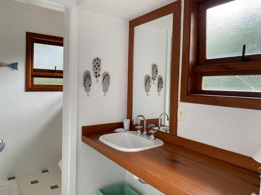 Casa Deliciosa Em Condo C/ Piscina Frente Ao Mar เซา เซบัสเชียว ภายนอก รูปภาพ